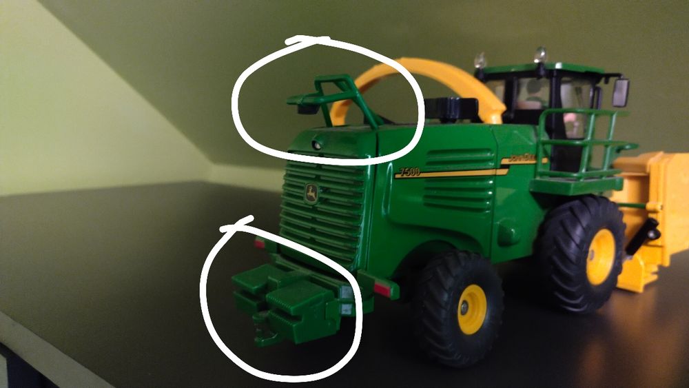 Siku sieczkarnia John Deere 1 32