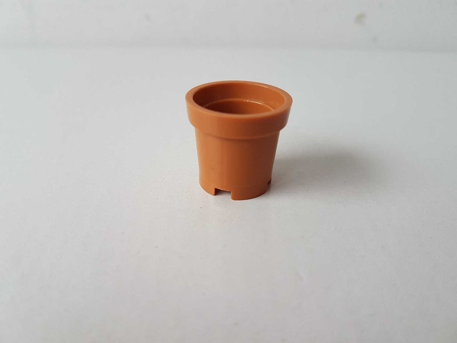 Klocek LEGO brązowa doniczka 18742