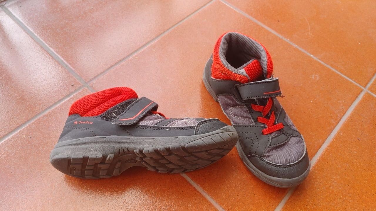 Buty turystyczne trekingowe dziecięce Quachua roz.33