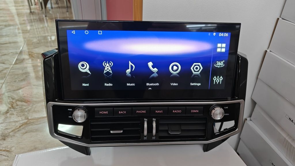 Автомагнитола Mitsubishi Pajero 4 V80 V90 V97  магнитола андроид