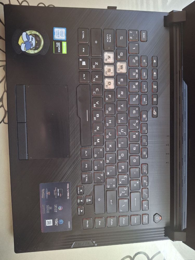 Ноутбук ASUS ROG Strix G531GU-AL064 Black