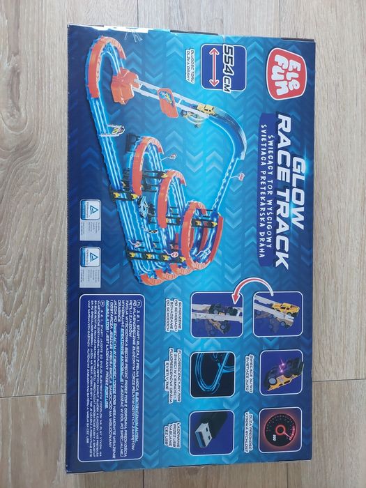 Elefun świecący tor wyścigowy 6+ lat
