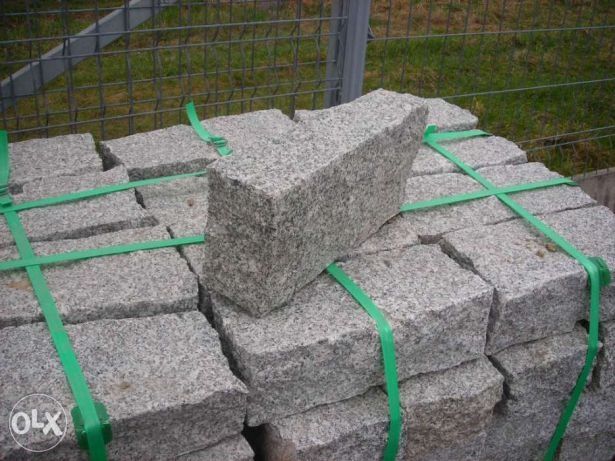 Opornik granitowy palisada obrzeże granitowe kostka granitowa kamień