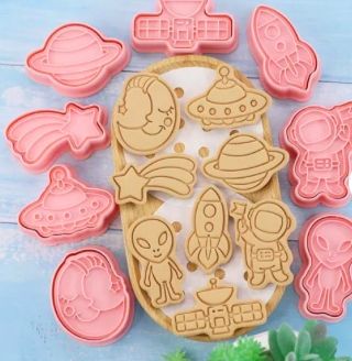 Foremki Do Ciastek Ciastka Formy rakieta kosmos astronauta