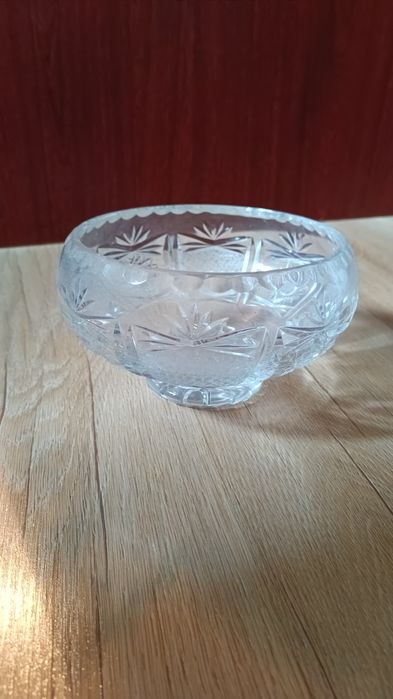 Kryształ misa na owoce lub słodycze