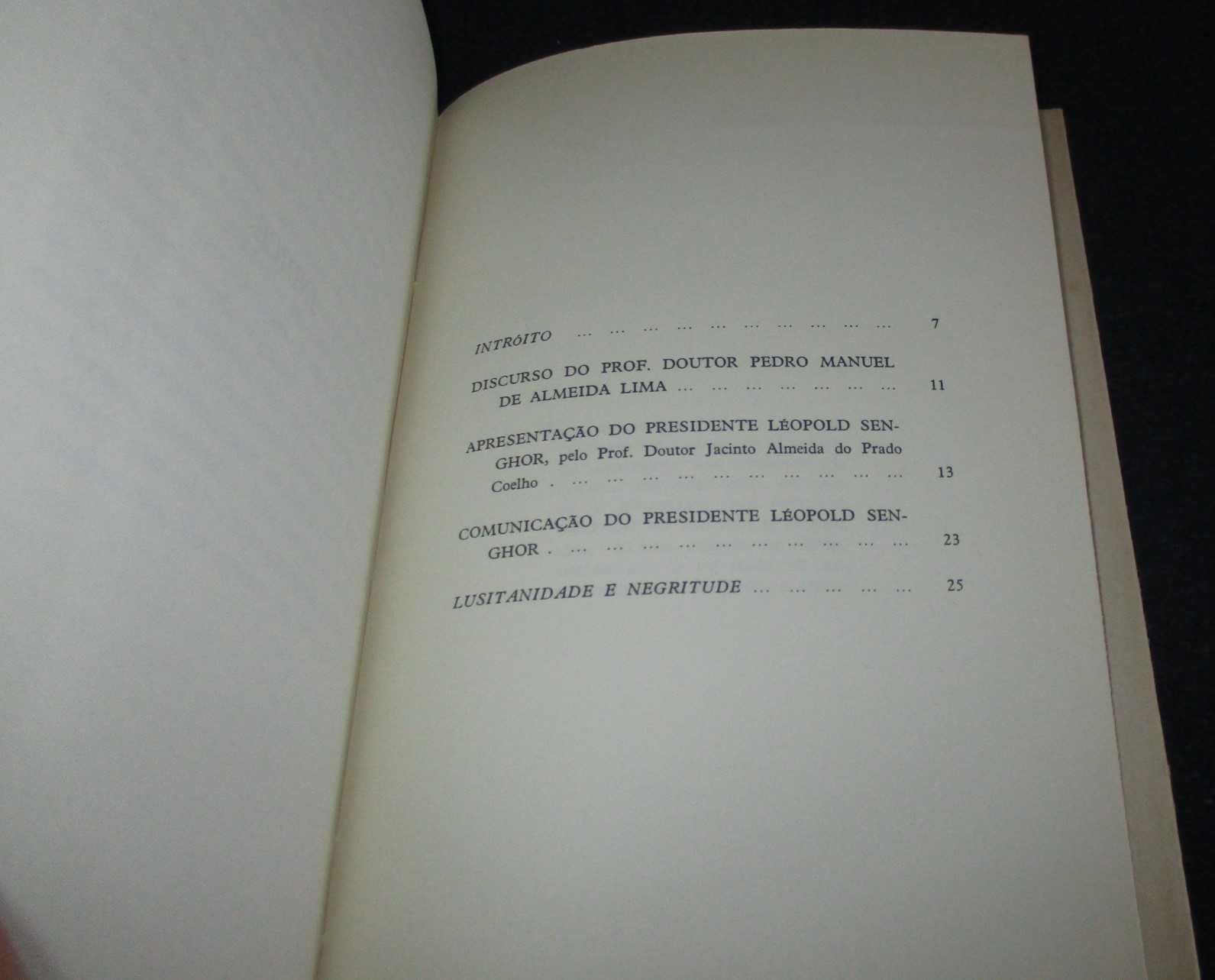 Livro Lusitanidade e Negritude Léopold Sédar Senghor