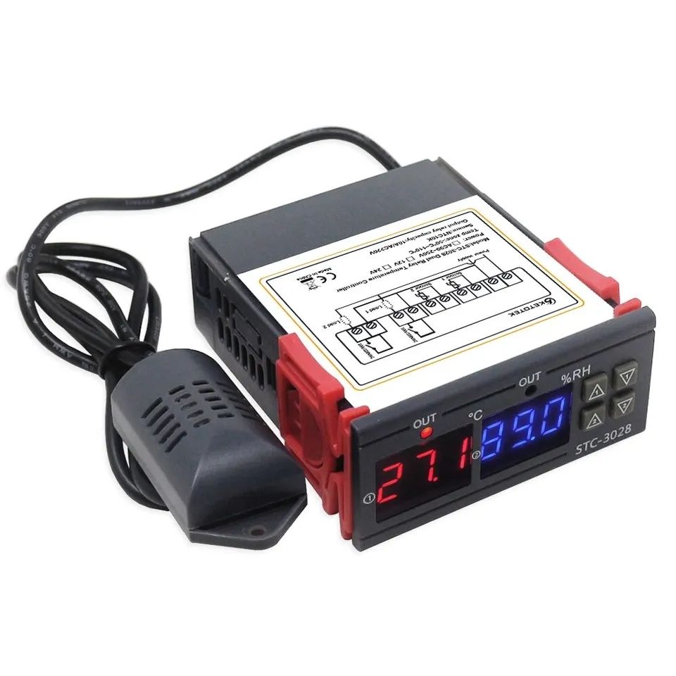 STC-1000, STC-3028, Інкубатор, електричний терморегулятор