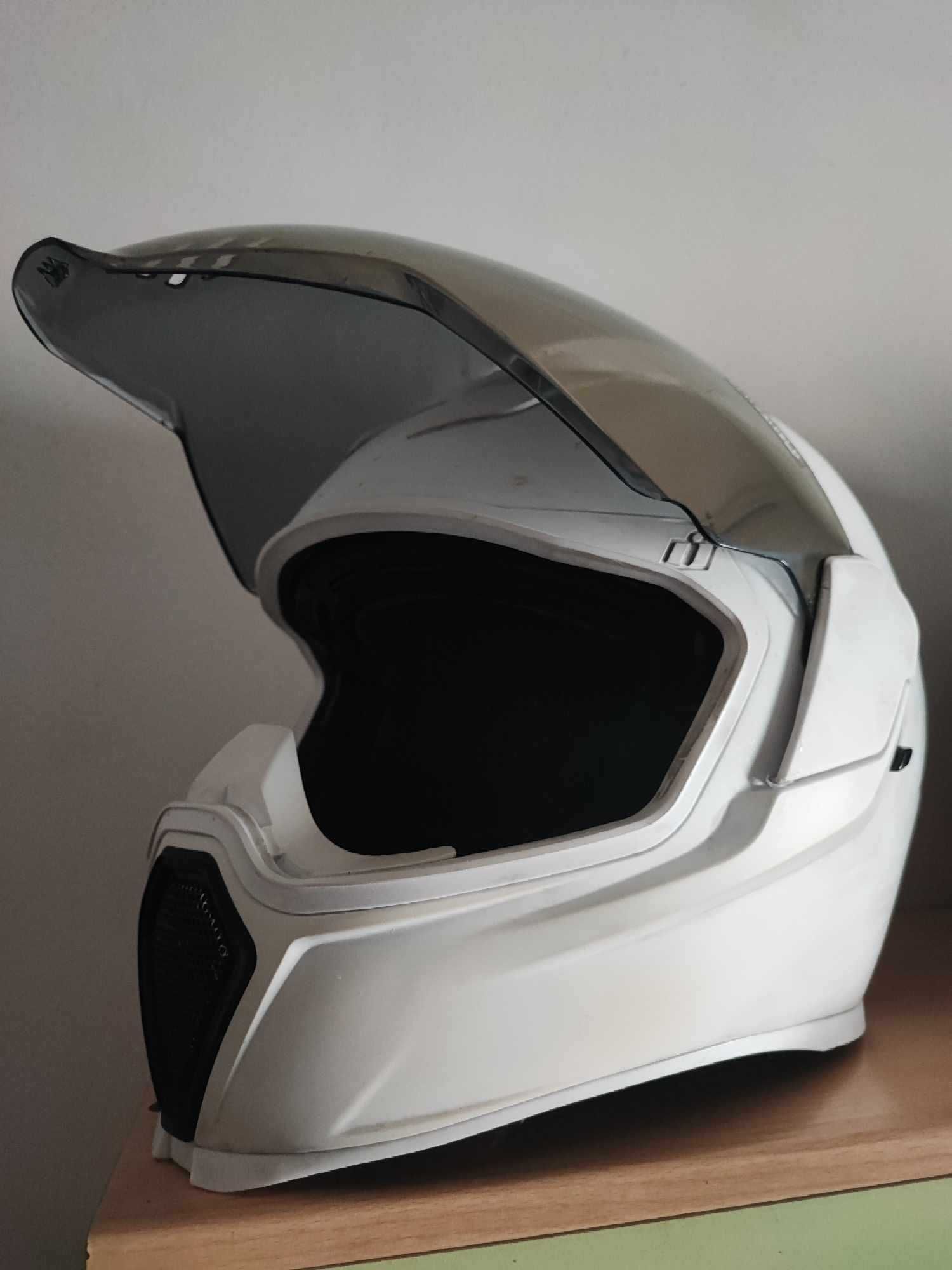 Capacete Icon Airflite PEACE KEEPER WHITE XL (Tamanho XL)