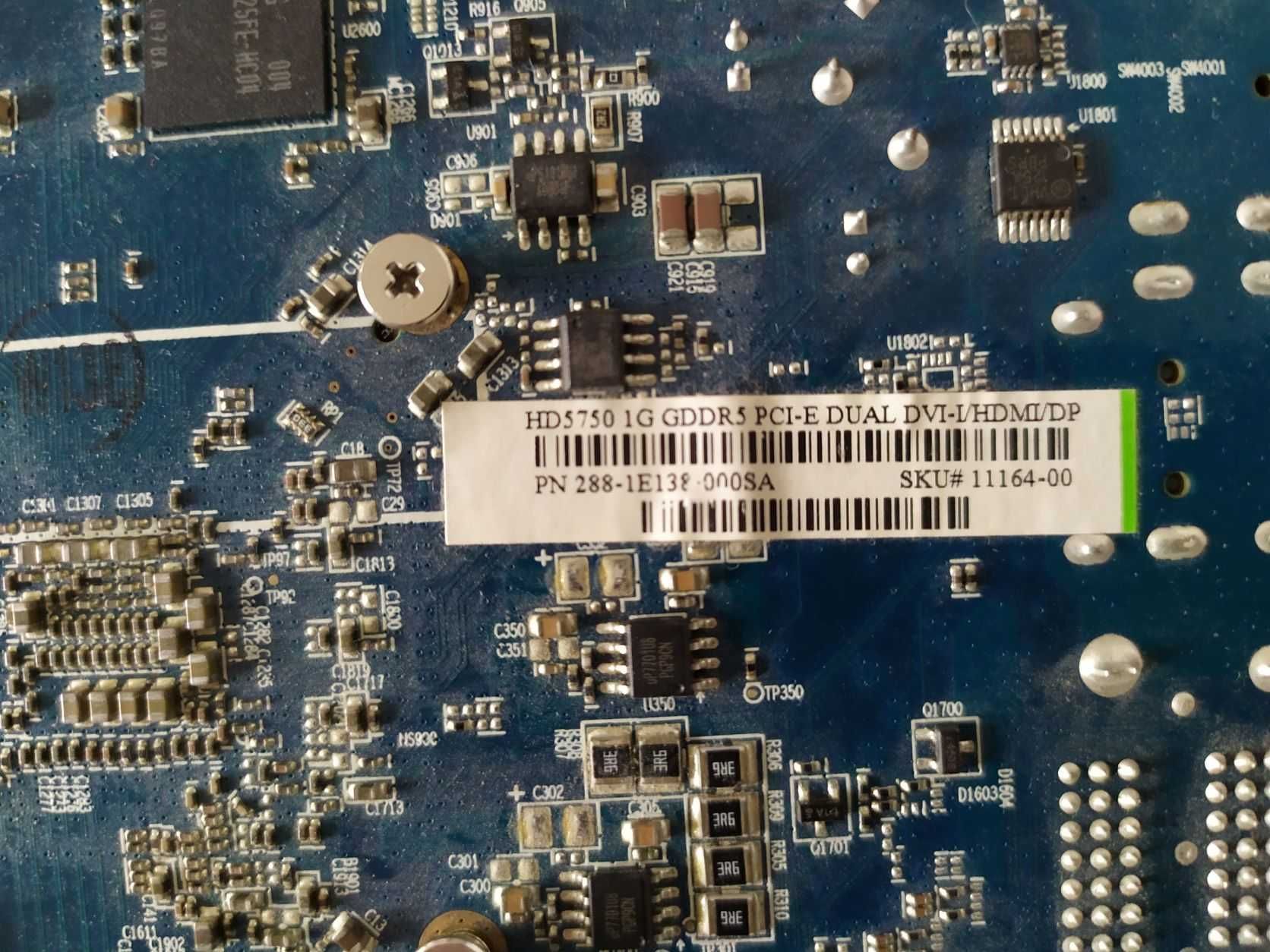 Karta graficzna Sapphire HD5750 1GB 128 PCI-E GDDR5