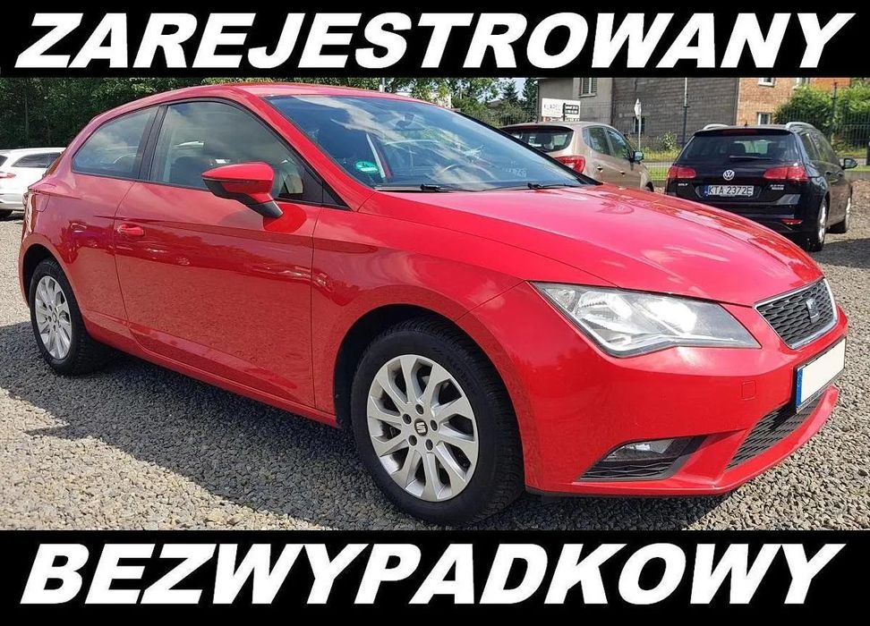 Seat Leon TSI 105KM Wersja Style ROK GWARANCJI Bezwypadkowy KLIMA ALU Bluetooth
