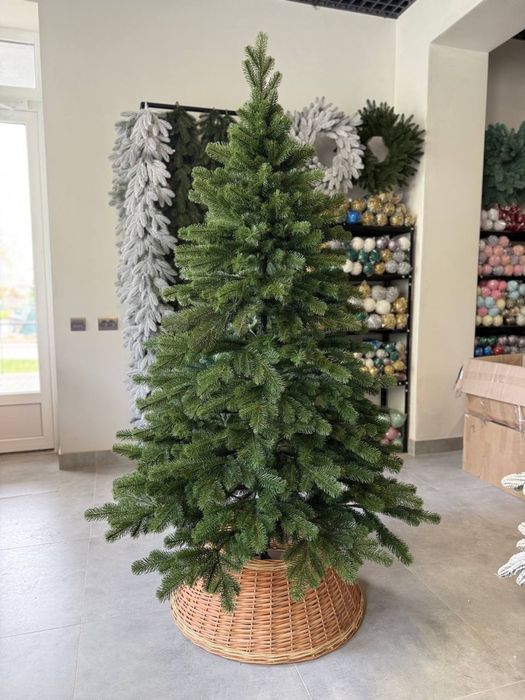 Супер ціна‼️литих і засніжених штучних ялинок,новорічна елка литая ель