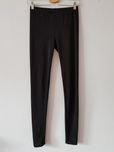 Czarne długie leginsy legginsy, Gina Tricot, rozmiar S