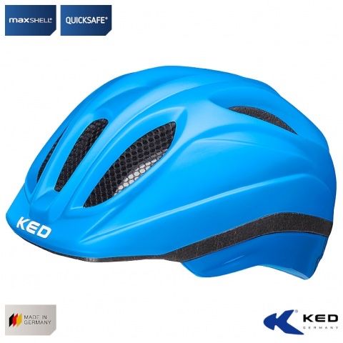 Kask rowerowy KED MEGGY II Błękitny Junior "XS" (44-49cm)