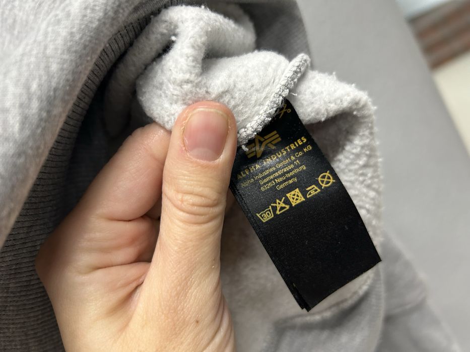 Кофта Alpha Industries M світшот Nasa чоловіча