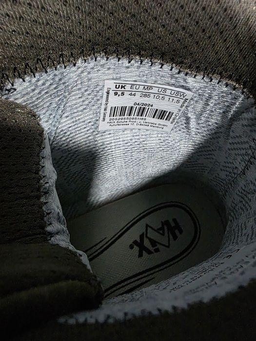 Botas militares haix black eagle 2.0V high sage gtx gore tex