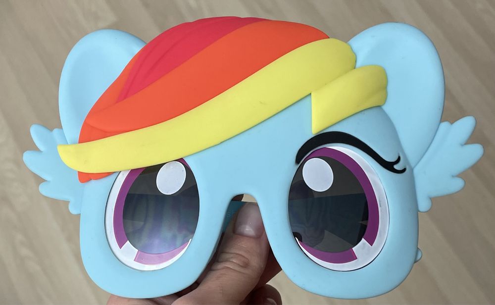 Маска окуляри Радуга Деш Rainbow Dash