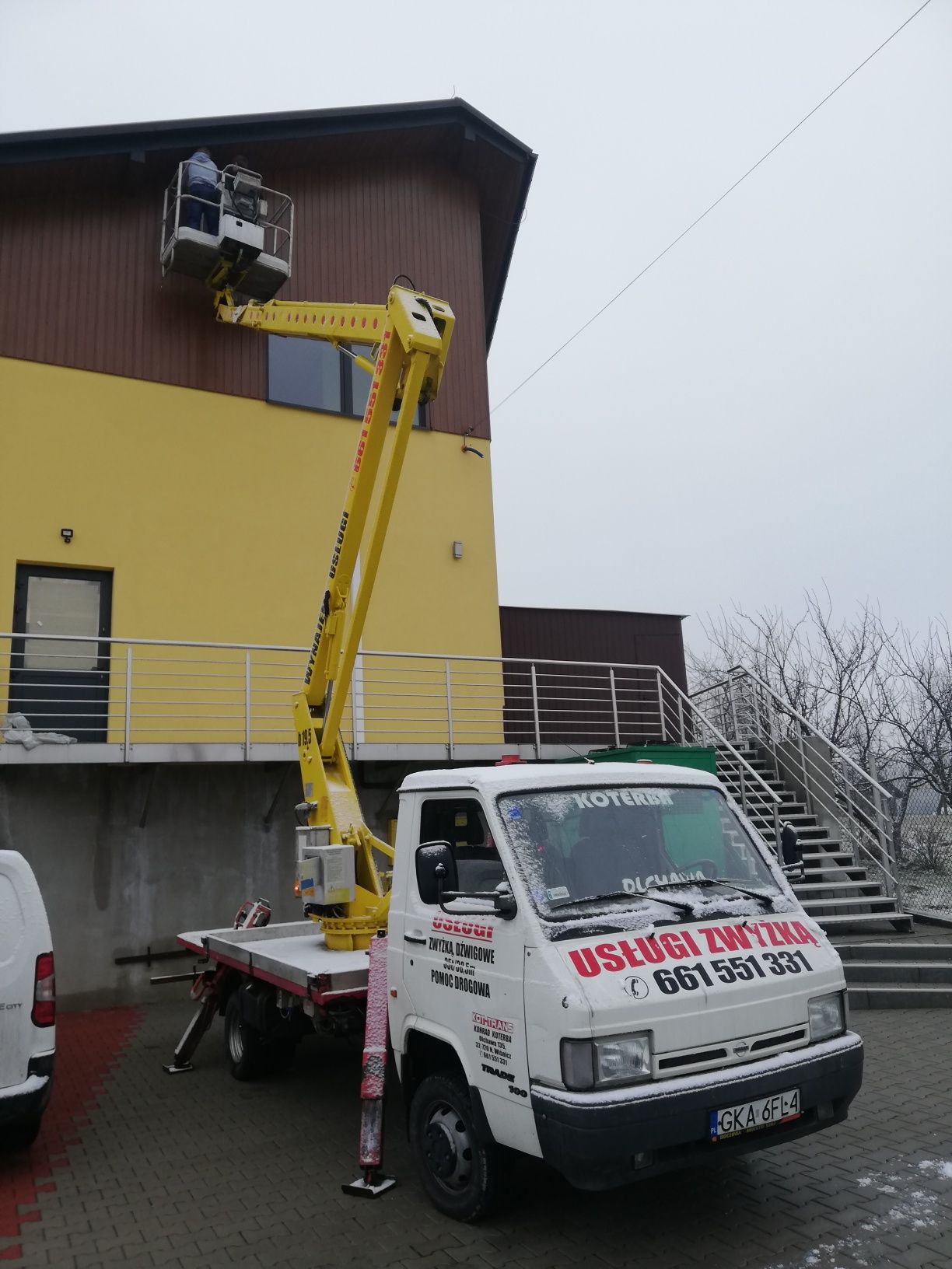 PODNOŚNIK KOSZOWY Zwyżka 19,5m Polecam. N.Wiśnicz,Bochnia , KOTERBA