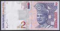 Malezja 2 ringgit 1996/99 - stan bankowy UNC