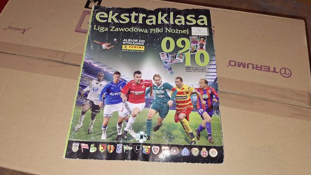 Album Na Naklejki Ekstraklasa Liga Zawodowa Piłki Nożnej 09-10