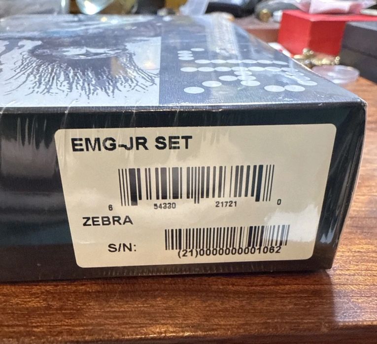 Звукосниматели EMG Daemonum Jim Root Signature Active Zebra