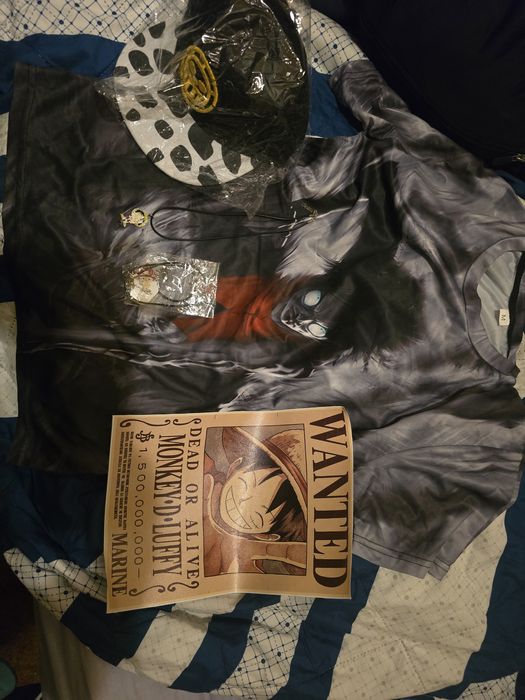 Conjunto de one piece luffy