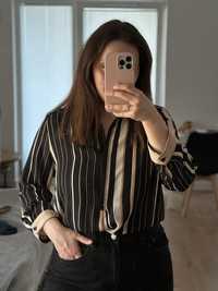 Damska szyfonowa bluzka w paski Dorothy Perkins