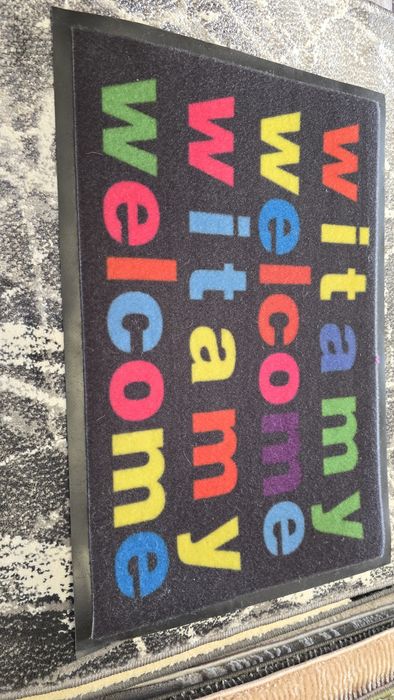 Wycieraczka 40x60 kolorowa witamy