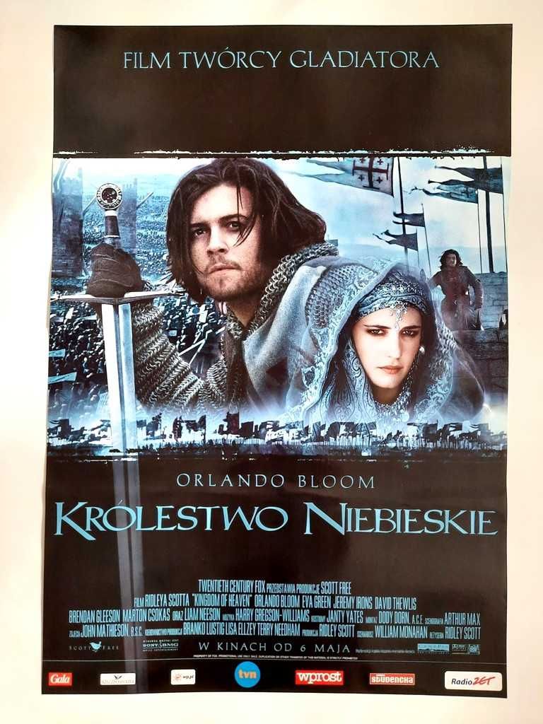 Plakat filmowy oryginalny - Królestwo Niebieskie