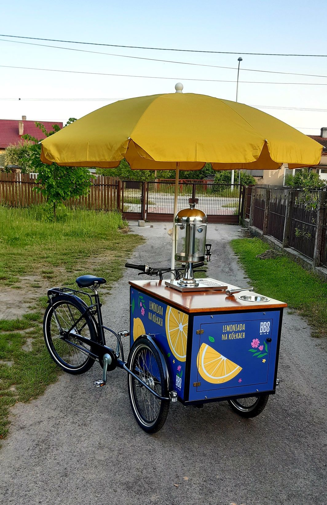 Riksza do Lemoniady, rower gastronomiczny "Lemoniada na kołach"