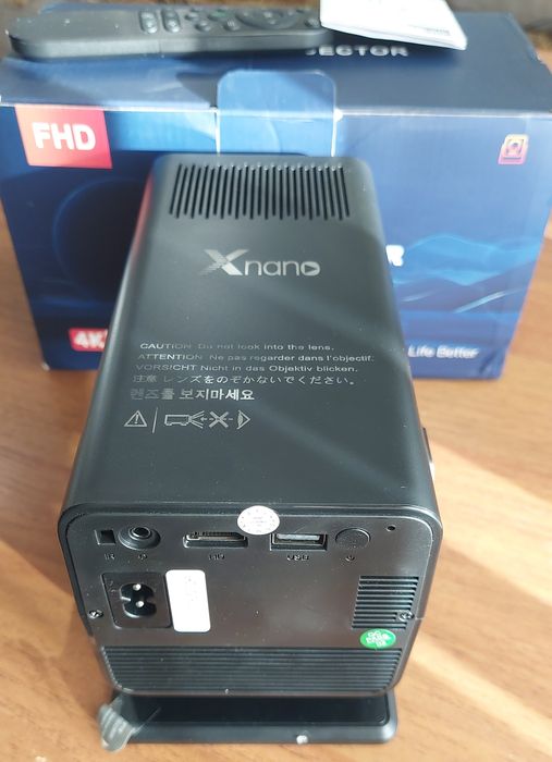 НОВИНКА 2025!!! Xnano HM103-A Full HD міні проектор (HY310, HY320)