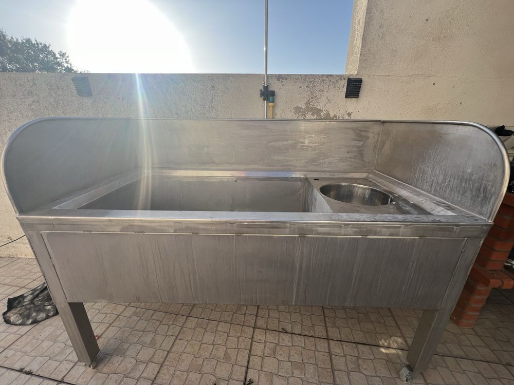 Balcao inox , Lava loiça em inox