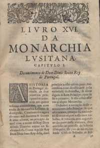 Monarquia Lusitana - quinta parte - livro XVI - 1650