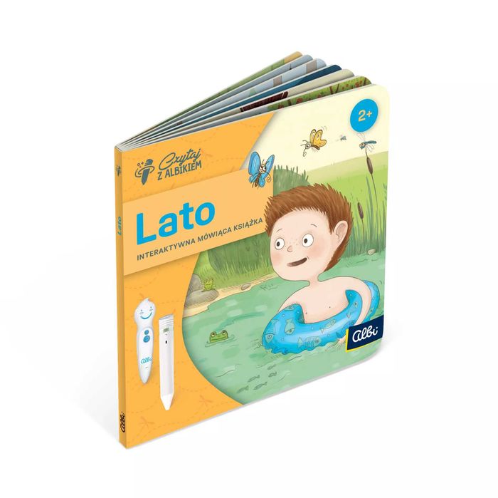 Czytaj z Albikiem INTERAKTYWNA Miniksiążka Lato dla Dzieci 2+ ALBIK