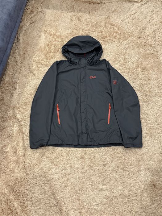 Куртка ветровка jack wolfskin texapore джек вольфскин оригинал L