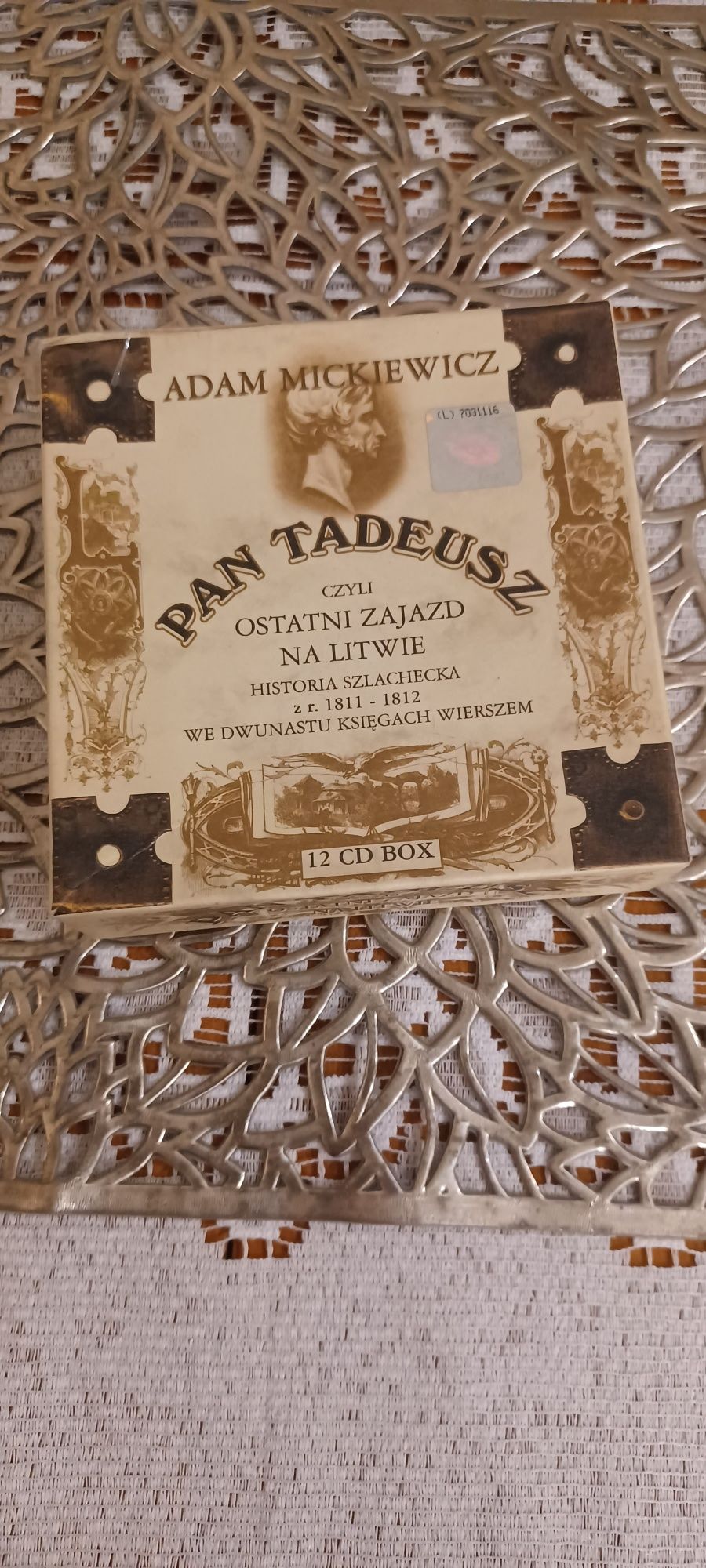 Pan Tadeusz plyty cd 12.