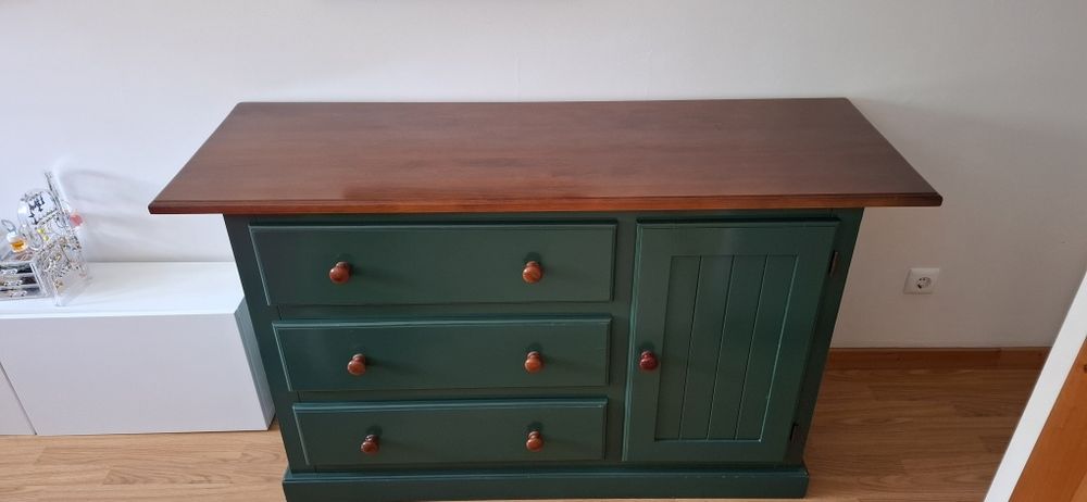 Conjunto mobília quarto madeira