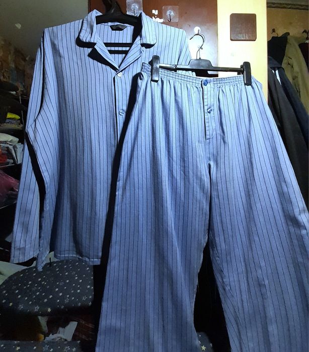 Ого-го какой размерчик Мужская пижама, домашняя одежда батал