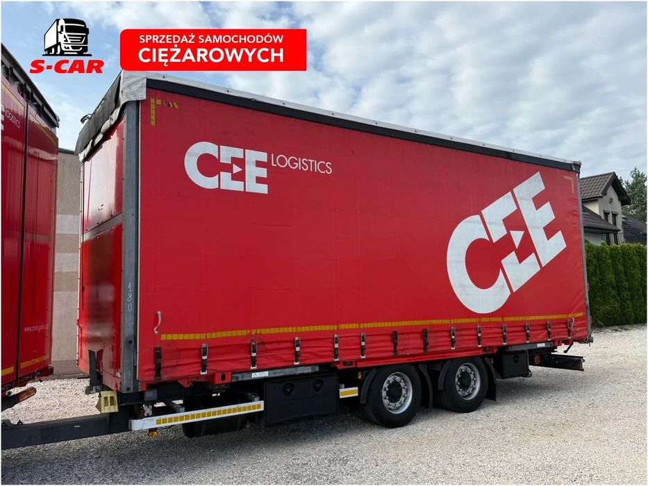 Panav BDF_ Firanka 7,75m_Tandem_Oś BPW_  Rama w ocynku, Przyczepa