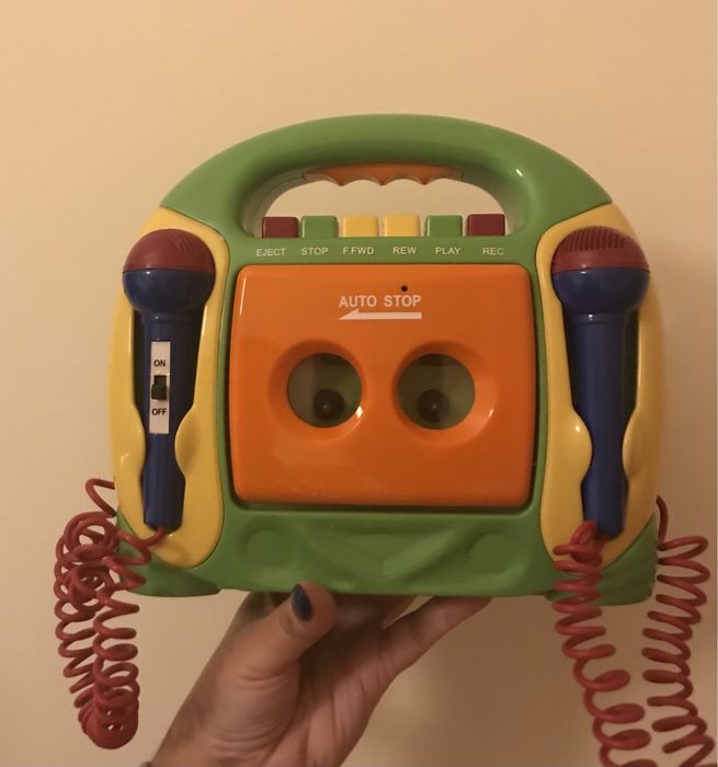 Gravador de cassetes infantil