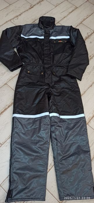 Czarny męski zimowy kombinezon XL/XXL 2XL
