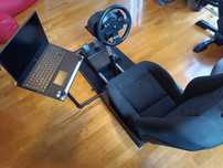 Stanowisko simracing kierownica do gier komputerowych