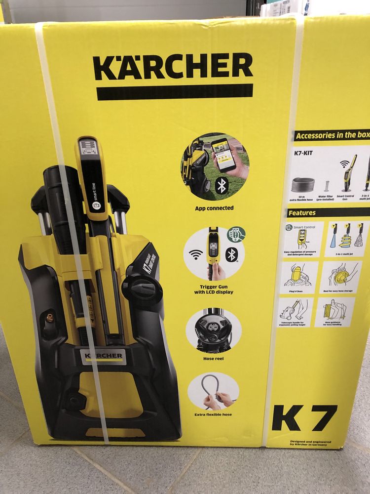 Мийка Karcher K 7 premium smart control flex black минимойка кершер