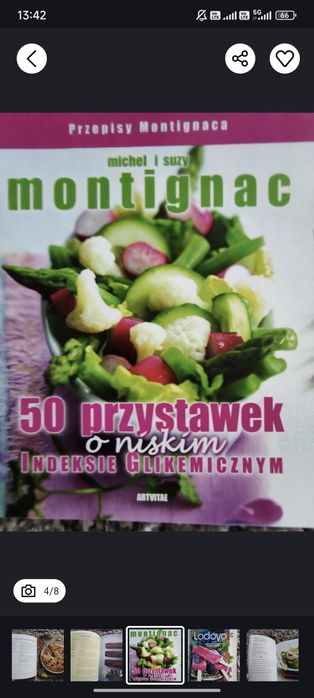 Montignac 50 przekąsek o niskim indeksie glikemicznym.