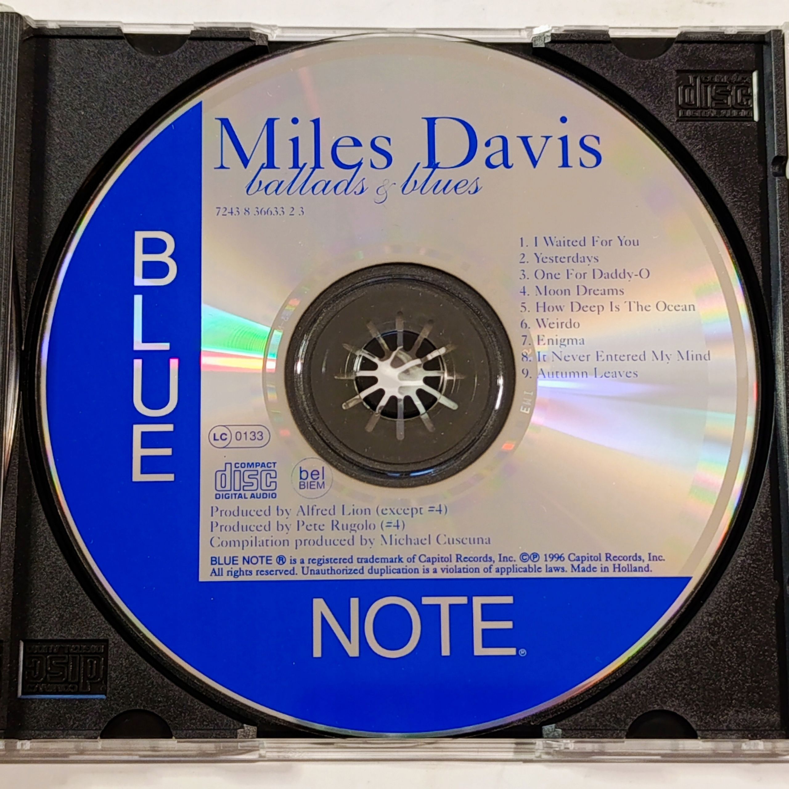 Miles Davis- Ballads & Blues - CD - 9586