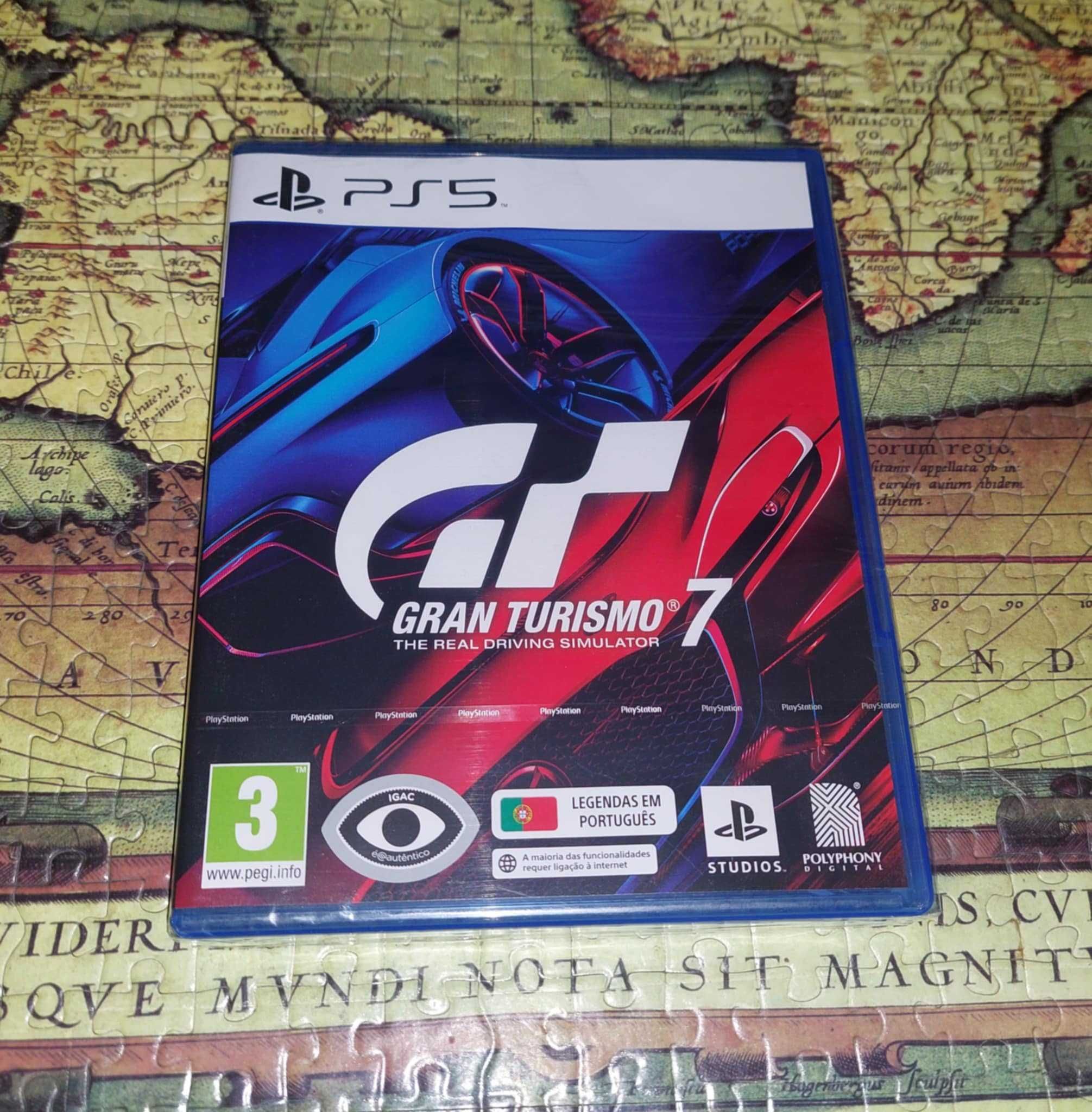 (Ps5) Gran Turismo 7 Novo e Selado