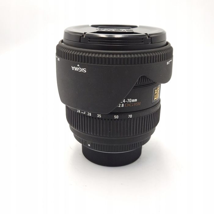 Obiektyw sigma nikon f 24-70mm f2.8 if ex dg hsm