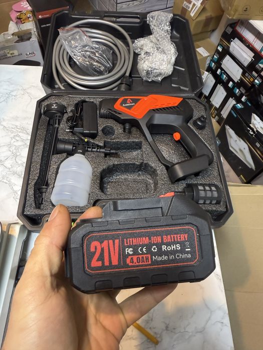 Акумуляторна мийка високого тиску andeman st18