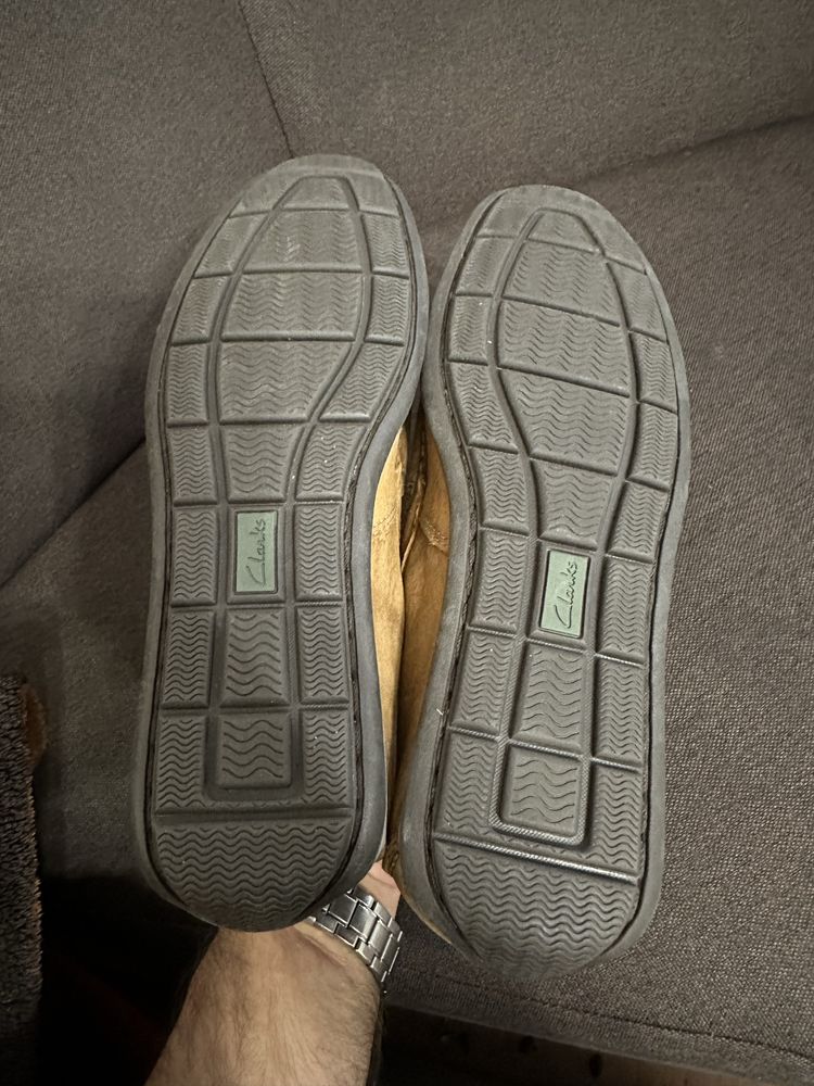Clarks мокасины туфли кожанные