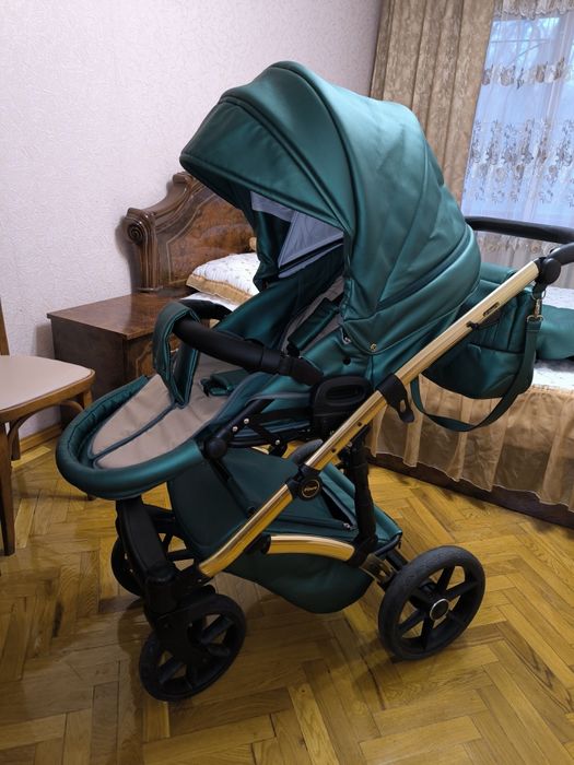 Шикарна дитяча коляска 2 в 1