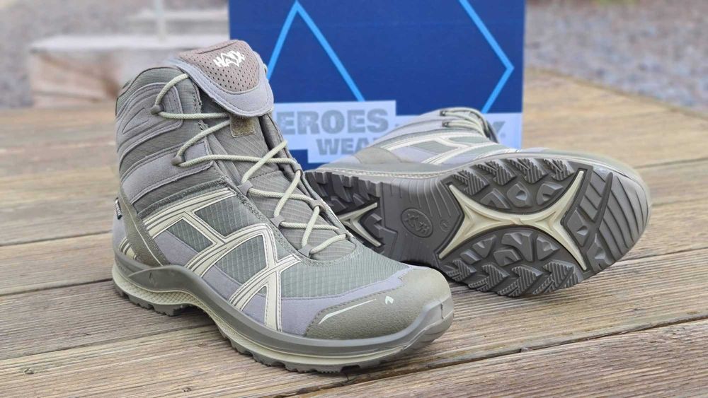 Берцы летние Haix Black Eagle Adventure GORE-TEX олива / lowa zephyr